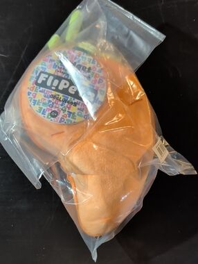 Orange Plush Stuffed Animal - Soft Kids Toy
